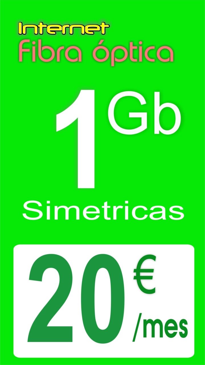 1gb fibra internet